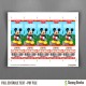 Minnie Mouse & Minnie (Mickey Mouse Clubhouse) Birthday Ticket Invitations